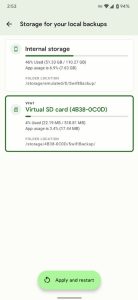 Screenshot Swift Backup Mod APK
