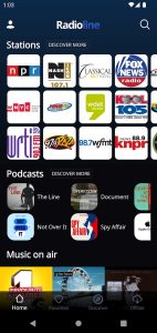 Screenshot Radioline: Radio & Podcasts Mod APK