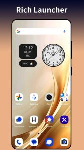 Screenshot Rich Launcher for Android 16 Mod APK