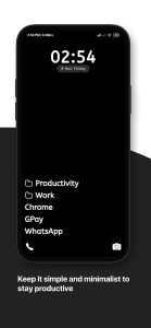 Screenshot Minza Minimal Launcher Mod APK