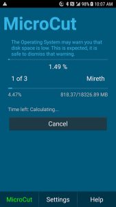 Screenshot MicroCut Mod APK