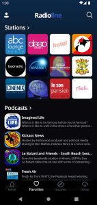 Screenshot Radioline: Radio & Podcasts Mod APK