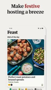 Screenshot Guardian Feast: Daily Recipes Mod APK