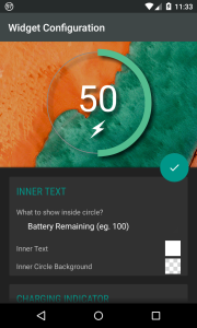 Screenshot Battery Widget Reborn Mod APK