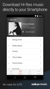 Screenshot Onkyo HF Player Mod APK