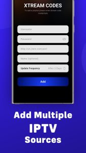 Screenshot Xtream IPTV Mod APK