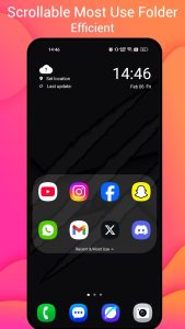 Screenshot One S25 Launcher Mod APK