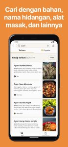 Screenshot homemade food Mod APK