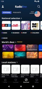 Screenshot Radioline: Radio & Podcasts Mod APK
