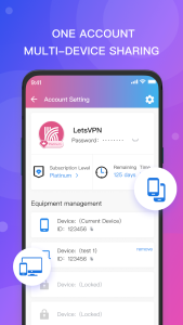 Screenshot LetsVPN Mod APK