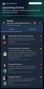 Screenshot Mobile Observatory Astronomy Mod APK
