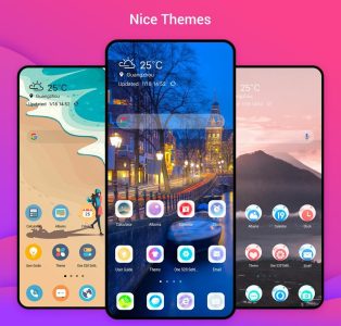 Screenshot One S25 Launcher Mod APK