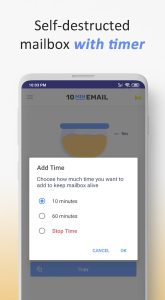 Screenshot 10 Minute Mail – Temp Mail Mod APK