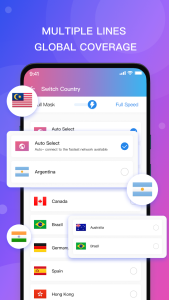 Screenshot LetsVPN Mod APK