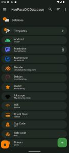 Screenshot KeePassDX Passkey Vault Mod APK
