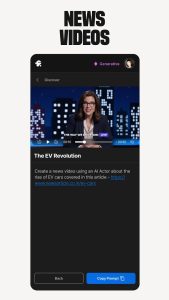 Screenshot Invideo AI: Video Generator Mod APK