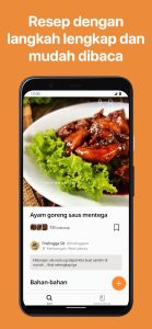 Screenshot homemade food Mod APK