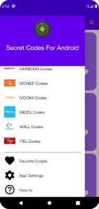 Screenshot Android Secret Codes Mod APK