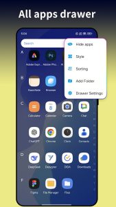 Screenshot Rich Launcher for Android 16 Mod APK