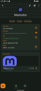 Screenshot KeePassDX Passkey Vault Mod APK
