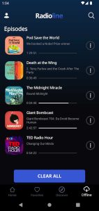 Screenshot Radioline: Radio & Podcasts Mod APK