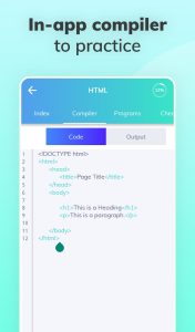 Screenshot Learn Web Development Mod APK