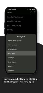 Screenshot Minza Minimal Launcher Mod APK