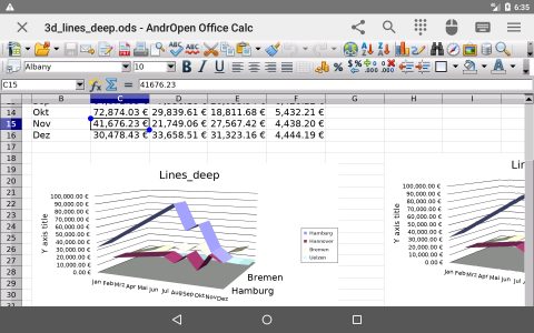 Screenshot AndrOpen Office Mod APK