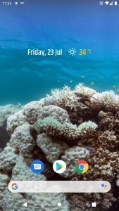 Screenshot Simple Weather & Clock Widget Mod APK