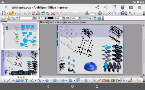 Screenshot AndrOpen Office Mod APK