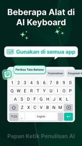 Screenshot AI Keyboard Writing Assistant Mod APK