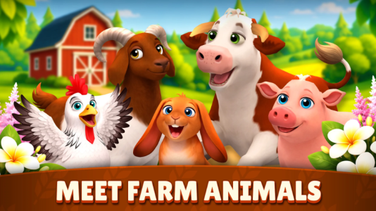 Screenshot Animal Farm Life: Town Farming Mod APK