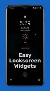 Screenshot Lockscreen Widgets Mod APK