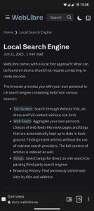 Screenshot WebLibre Mod APK