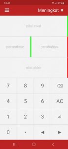 Screenshot Percentage Calculator Mod APK