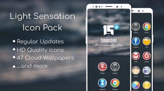 Screenshot Light Sensation – Icon Pack Mod APK