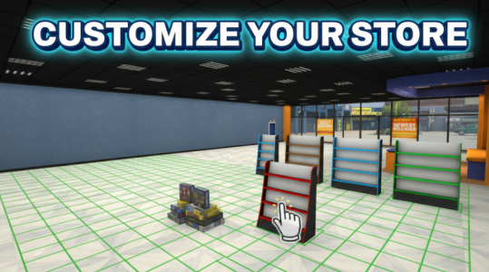 Screenshot Retro Video Rental Store Sim Mod APK