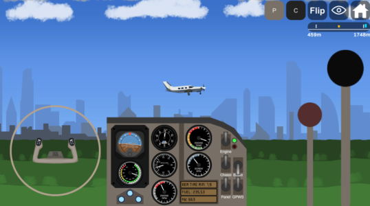 Screenshot Flight Build Sandbox Simulator Mod APK