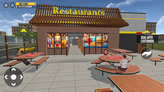 Screenshot My Restaurant Manager Sim Mod APK