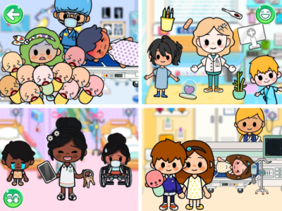 Screenshot Princess Town: Hospital Life Mod APK