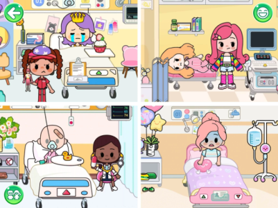 Screenshot Princess Town: Hospital Life Mod APK