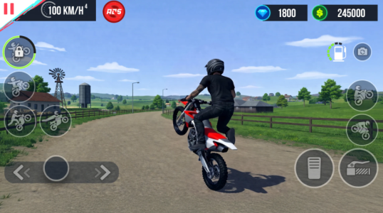 Screenshot Wheelie Bike Challenge 3D Mod APK