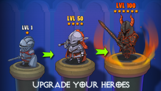 Screenshot Dungeon: Age of Heroes Mod APK