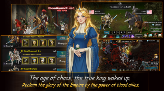 Screenshot Bloodbound Lord : Idle RPG Mod APK