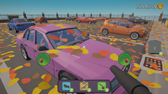 Screenshot Clean It Up Alone: Leaf Blower Mod APK