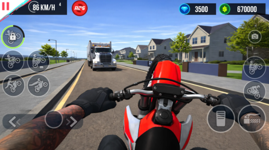 Screenshot Wheelie Bike Challenge 3D Mod APK