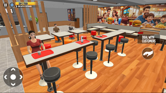 Screenshot My Restaurant Manager Sim Mod APK