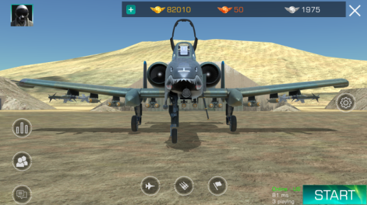 Screenshot GS4: Realistic Air Combat Mod APK