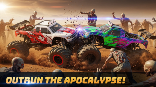 Screenshot Battle Racer : zombie island Mod APK