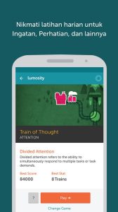 Screenshot Lumosity: Brain Training Games Mod APK
